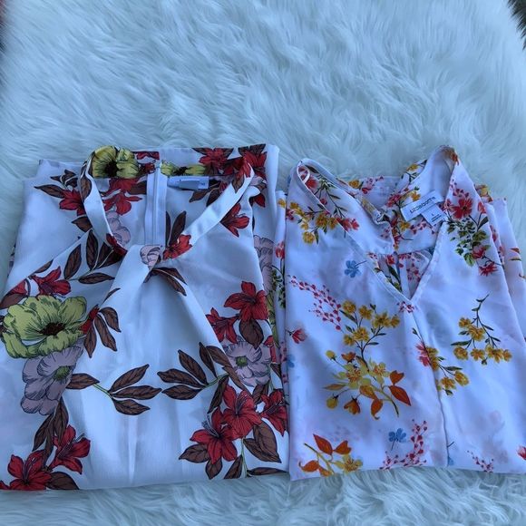 Liz Claiborne Tops - Pair of Liz Claiborne tops blouse floral